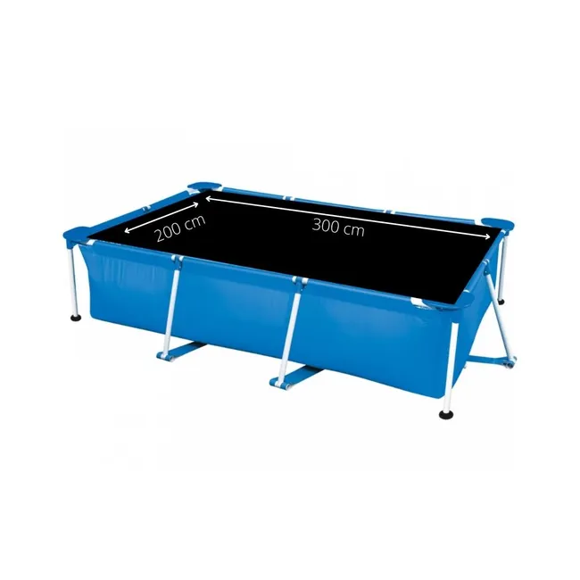 Intex Piscine – Frame Pool – 300 x 200 x 75 cm – Avec Tapis solaire, Pompe filtrante & Filtre - illustration 3